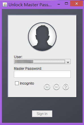 master password jar